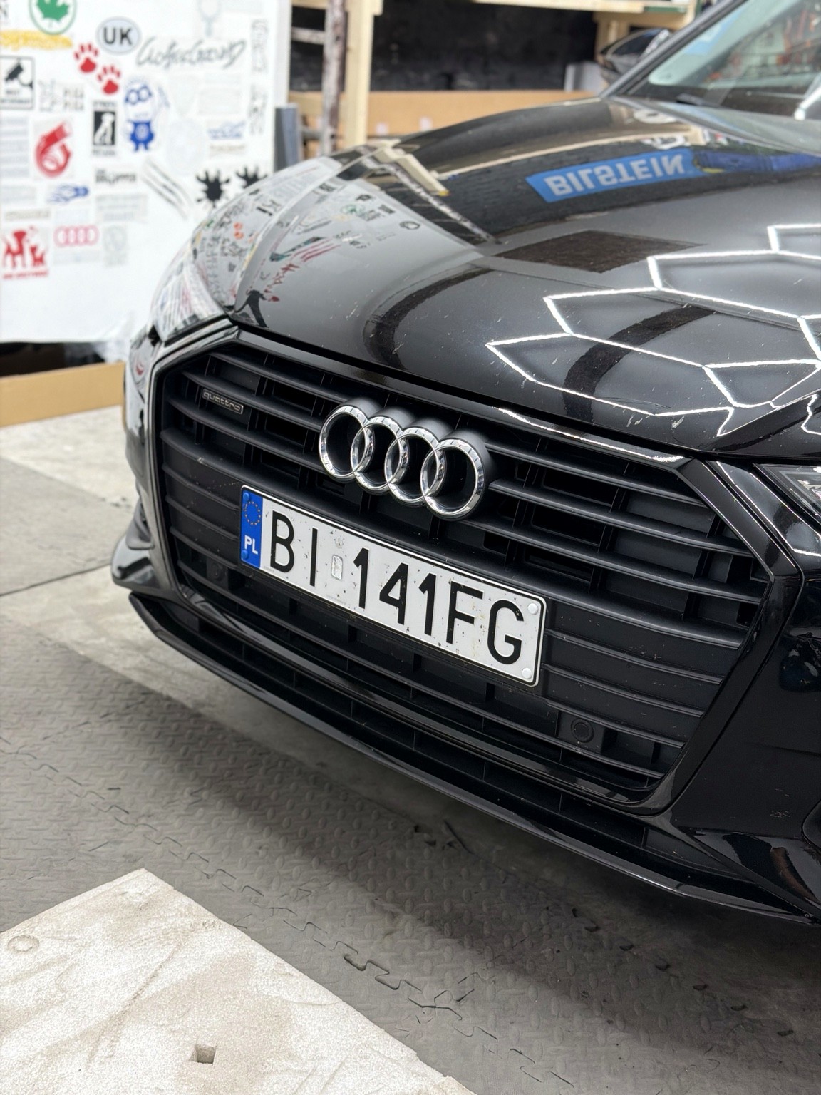 Audi po zmianie wykończenia frontu